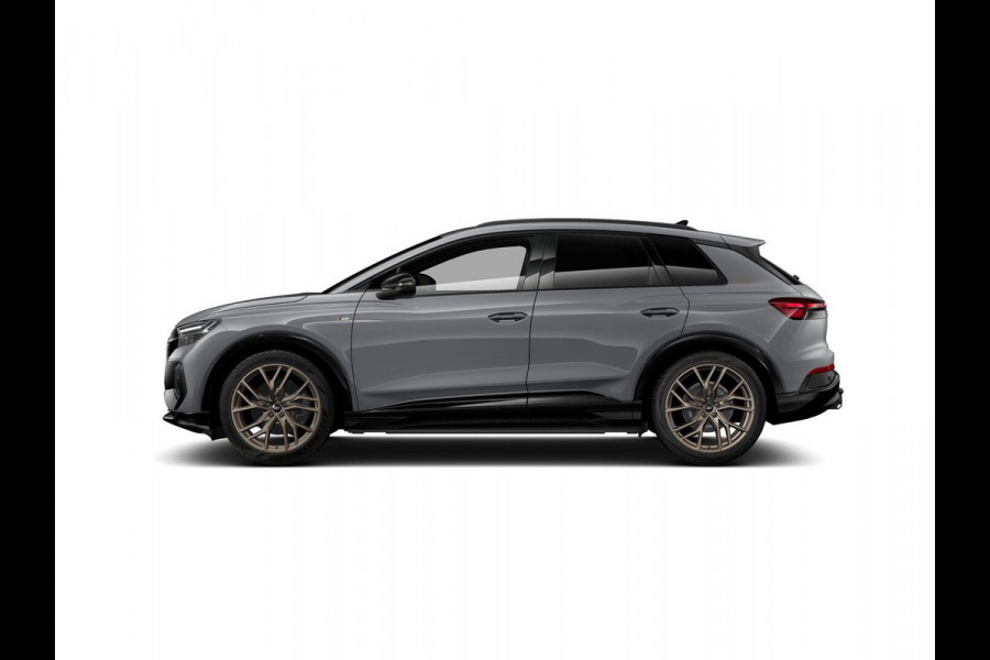 Audi Q4 e-tron 45 quattro S Edition Competition 82 kWh 286pk| Komt eind oktober binnen | Panoramdak | Trekhaak | Head Up display | Sonos Premium Audio | Verlengde garantie