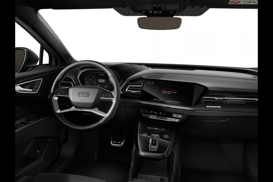 Audi Q4 e-tron 45 quattro S Edition Competition 82 kWh 286pk| Komt eind oktober binnen | Panoramdak | Trekhaak | Head Up display | Sonos Premium Audio | Verlengde garantie