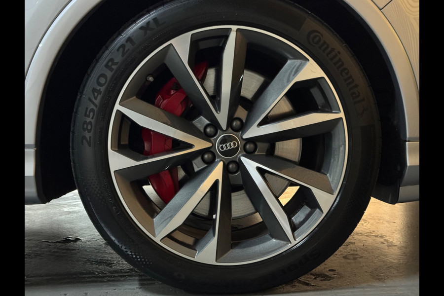 Audi Q7 60 TFSI e quattro S Competition PANO|LUCHTVERING|TREKHAAK|HUD|B&O|AMBIENT|360 CAM|ALARM|STOELVENTILATIE|MASSAGE|21 INCH