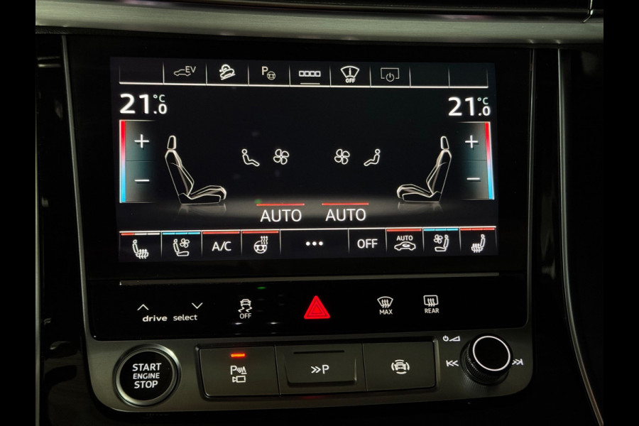 Audi Q7 60 TFSI e quattro S Competition PANO|LUCHTVERING|TREKHAAK|HUD|B&O|AMBIENT|360 CAM|ALARM|STOELVENTILATIE|MASSAGE|21 INCH