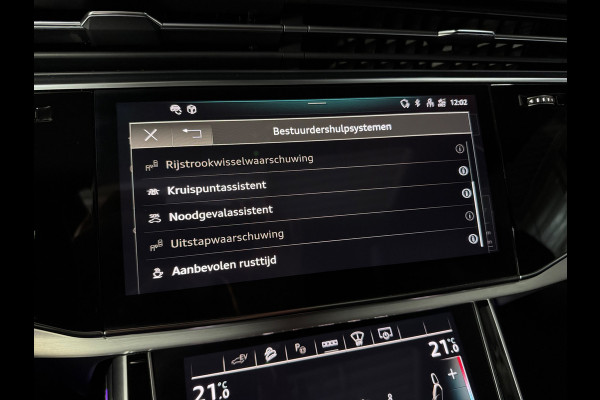 Audi Q7 60 TFSI e quattro S Competition PANO|LUCHTVERING|TREKHAAK|HUD|B&O|AMBIENT|360 CAM|ALARM|STOELVENTILATIE|MASSAGE|21 INCH
