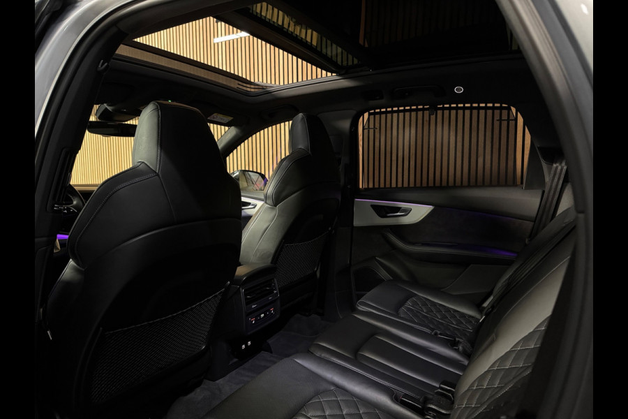 Audi Q7 60 TFSI e quattro S Competition PANO|LUCHTVERING|TREKHAAK|HUD|B&O|AMBIENT|360 CAM|ALARM|STOELVENTILATIE|MASSAGE|21 INCH