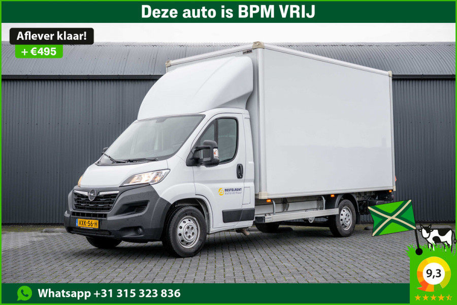 Opel Movano **2.2 D | 3-Zits | Bakwagen met Laadklep en zijdeur | LED | Carplay | Cruise | Climatronic**