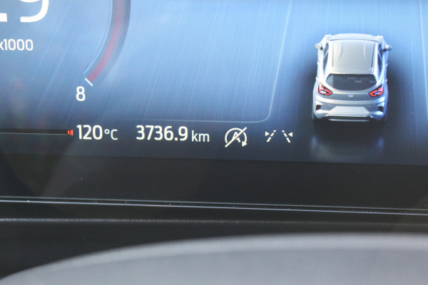 Ford Puma 1.0-125pk EcoBoost Mild-Hybrid Titanium. Z.g.a.n., slechts 3.700km ! Fabrieksgarantie t/m 15-04-2029 ! Autm. airco, navigatie, bluetooth telefoonvoor., winterpakket, rij assistent pakket, metallic lak, etc.