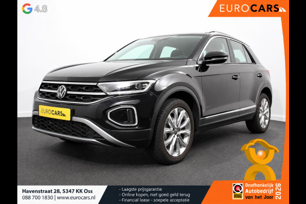 Volkswagen T-Roc 1.5 TSI DSG Style Navigatie Wireless App connect Adaptive Cruise Control Park Assist Camera Parkeersensoren IQ Drive pakket Stoel- en stuurwielverwarming Virtual cockpit Elektrische achterklep Full LED koplampen