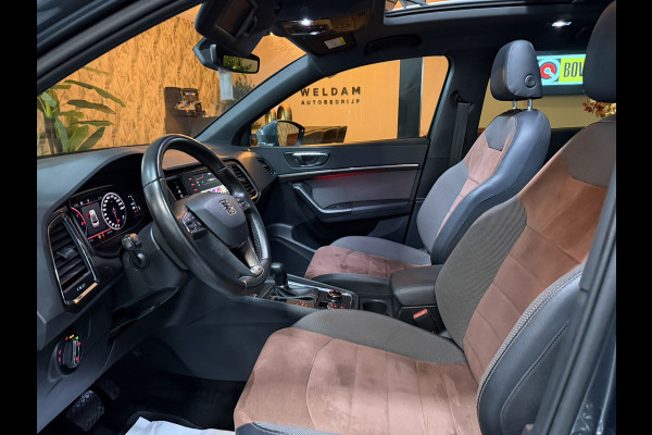 Seat Ateca 1.5 TSI Xcellence Garantie|Pano|Alcantara|19" Velgen|360° Camera|Keyless|Sfeerverlichting|Virtueel Cockpit|Rijklaar