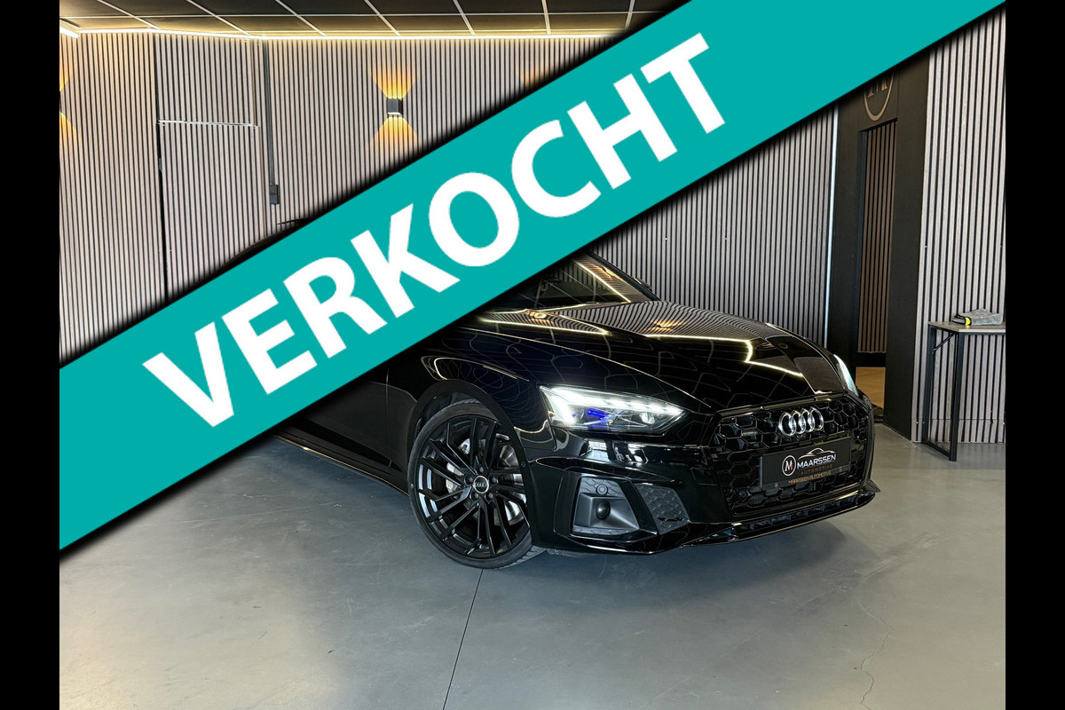 Audi A5 Sportback Audi A5 Sportback Audi A5 Sportback 45 TFSI Quattro S-LINE Edition|PANO|HUD|B&O|360|Keyl|RS Zetels