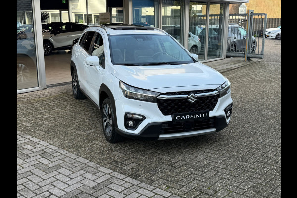 Suzuki S-Cross 1.5 Hybrid Style 102 Pk Automaat | Panoramadak | Voll Leder | Navigatie | Cruise | Camera | Climate | Keyless | 17"