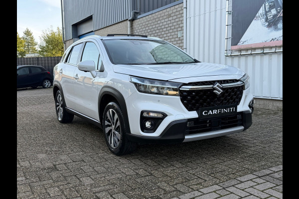 Suzuki S-Cross 1.5 Hybrid Style 102 Pk Automaat | Panoramadak | Voll Leder | Navigatie | Cruise | Camera | Climate | Keyless | 17"