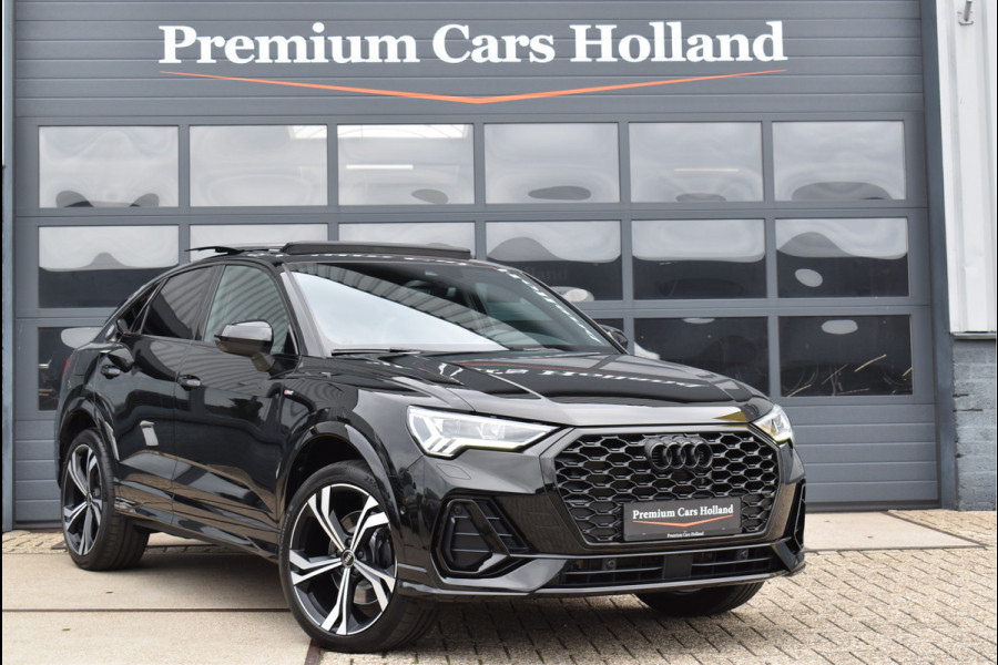 Audi Q3 Sportback 45 TFSI e S-Line 245 Pk Pano Leder Sfeer Trekhaak Navi Camera 20 Inch