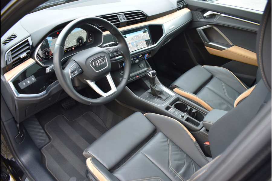 Audi Q3 Sportback 45 TFSI e S-Line 245 Pk Pano Leder Sfeer Trekhaak Navi Camera 20 Inch