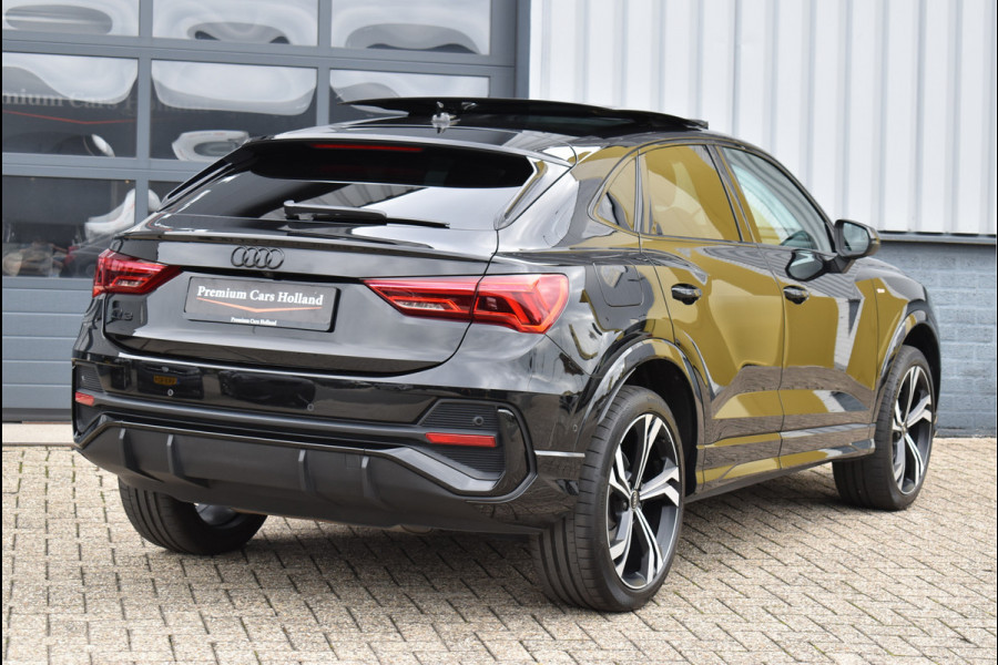 Audi Q3 Sportback 45 TFSI e S-Line 245 Pk Pano Leder Sfeer Trekhaak Navi Camera 20 Inch