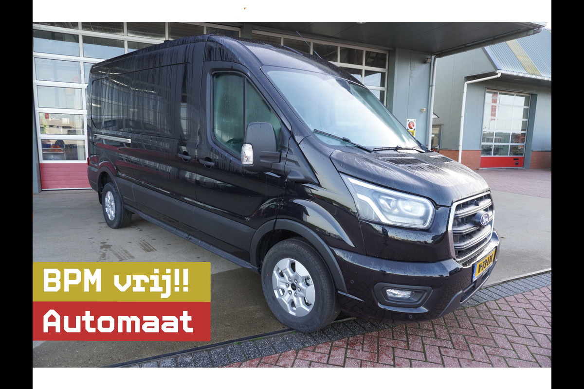 Ford Transit 350L 2.0 TDCI 165PK L3H2 Limited Automaat schuifdeur L+R nr.V109 | Airco | Adap. Cruise | 360 Camera