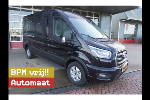 Ford Transit 350L 2.0 TDCI 165PK L3H2 Limited Automaat schuifdeur L+R nr.V109 | Airco | Adap. Cruise | 360 Camera