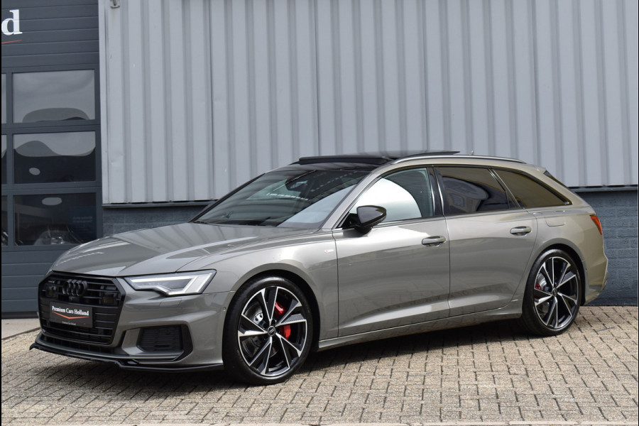 Audi A6 Avant 55 TFSI e Quattro S-Line Competition 367 Pk Rs-Stoel Pano Soft-Close ACC Sfeerverlichting S6 21 Inch