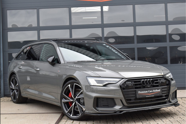 Audi A6 Avant 55 TFSI e Quattro S-Line Competition 367 Pk Rs-Stoel Pano Soft-Close ACC Sfeerverlichting S6 21 Inch
