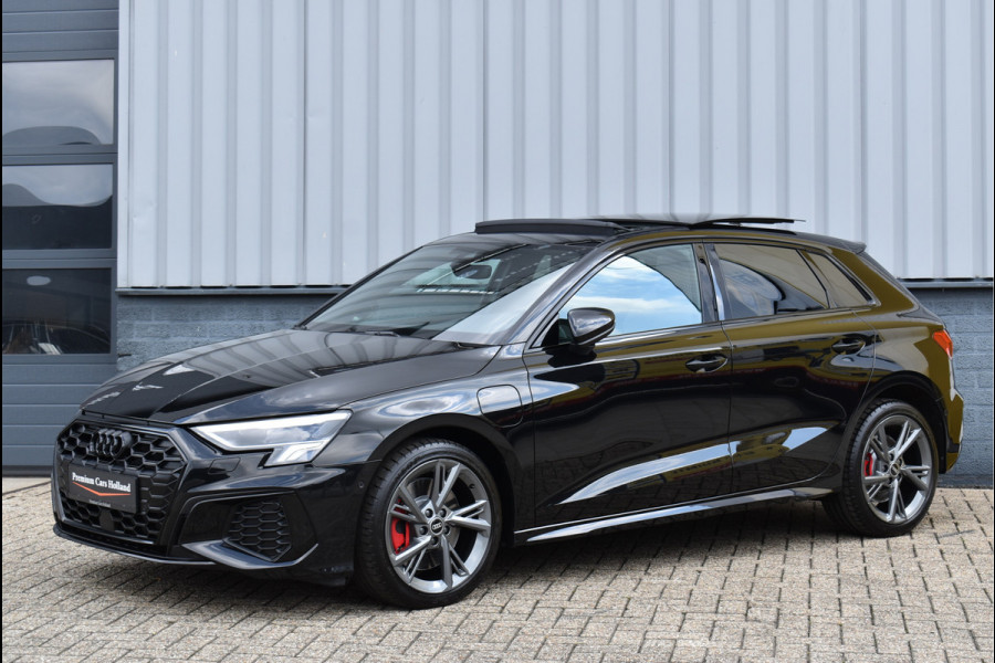 Audi A3 Sportback 45 TFSI e S-Line 245 Pk Pano Memory Leder Sfeerverlichting Full Led Keyless 18 Inch