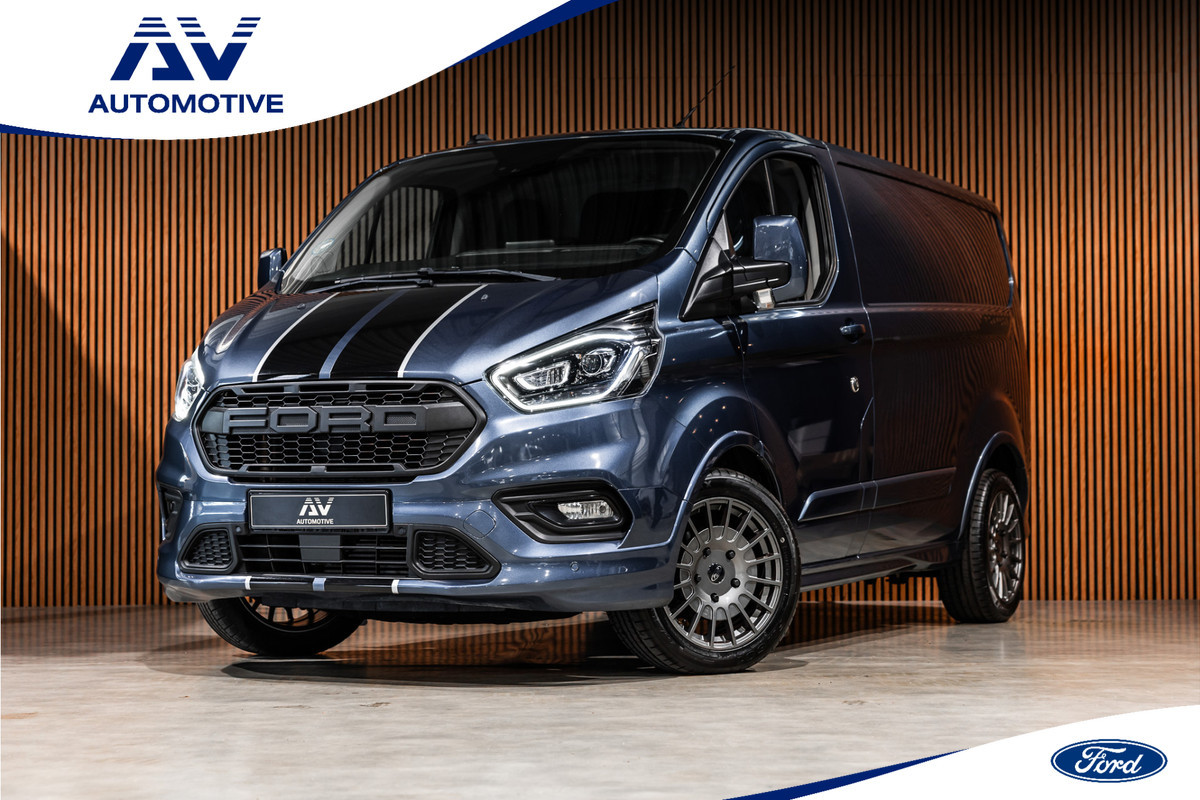 Ford Transit Custom 290 2.0 TDCI 185 PK Sport | Marge | BTW & BPM Vrij | Bi-Xenon | Navigatie | CarPlay | Camera | Elek stoelen | Stoelverwarming | Trekhaak | DAB | Nieuwe APK