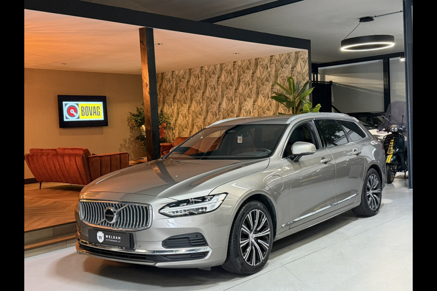 Volvo V90 2.0 T6 AWD Inscription Garantie|SOH 92%|340PK|ACC|LaneAssist|Luxe|Camera|Elektr.Trekhaak|Garantie|Rijklaar