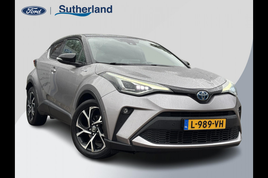Toyota C-HR 1.8 Hybrid Bi-Tone | 120pk | Achteruitrijcamera | Trekhaak | Adaptieve Cruise | Lederen Bekleding | Stoelverwarming