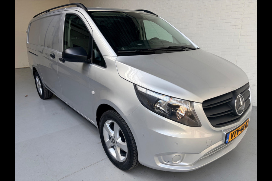 Mercedes-Benz Vito Automaat 116 CDI 160pk euro6 Lang L2H1, 3Persoons, Airco, CruiseControl, Navigatie, Trekhaak, RIJKLAARPRIJS!