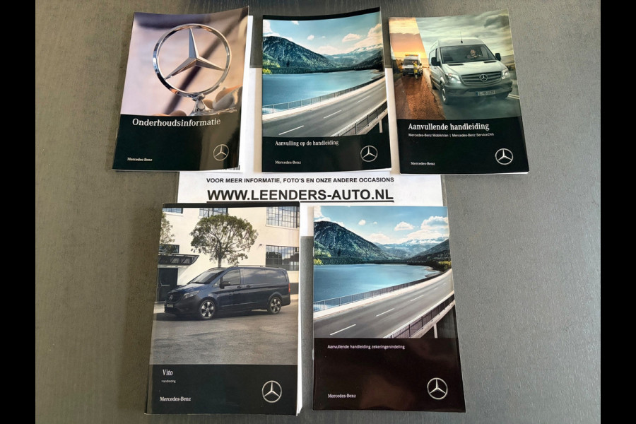 Mercedes-Benz Vito Automaat 116 CDI 160pk euro6 Lang L2H1, 3Persoons, Airco, CruiseControl, Navigatie, Trekhaak, RIJKLAARPRIJS!
