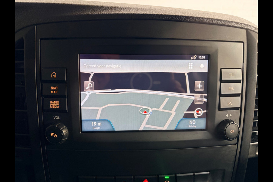 Mercedes-Benz Vito Automaat 116 CDI 160pk euro6 Lang L2H1, 3Persoons, Airco, CruiseControl, Navigatie, Trekhaak, RIJKLAARPRIJS!