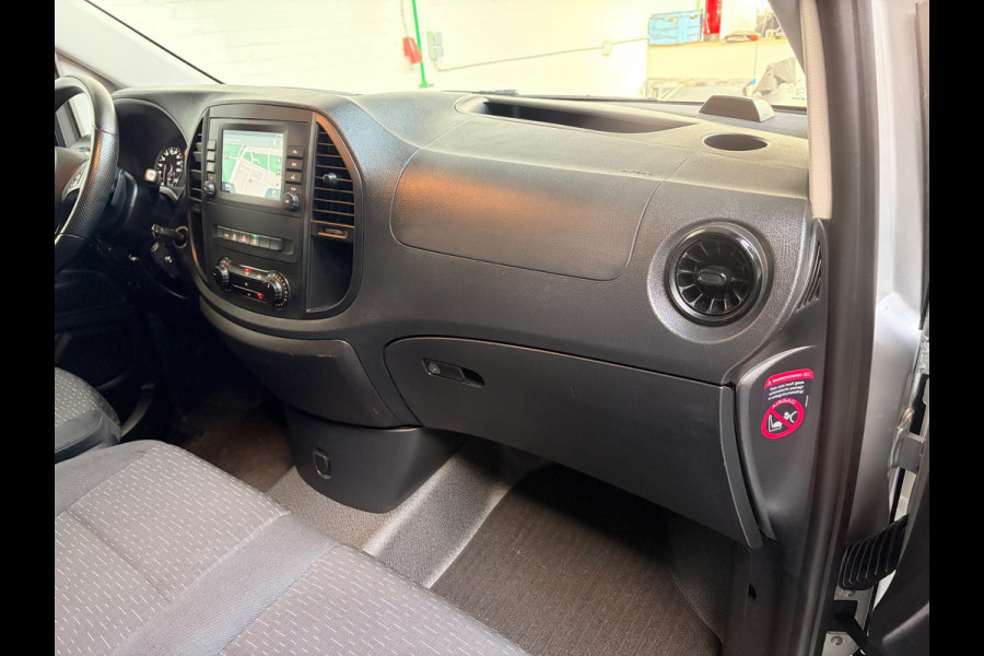Mercedes-Benz Vito Automaat 116 CDI 160pk euro6 Lang L2H1, 3Persoons, Airco, CruiseControl, Navigatie, Trekhaak, RIJKLAARPRIJS!
