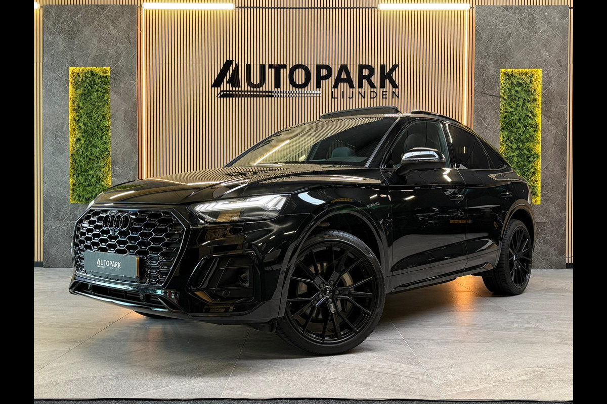 Audi Q5 Sportback 55 TFSI e quattro S-LINE|BTW|PANO|B&O|360 CAM|KEYLESS|MEMORY|LUCHTVERING|21 INCH|DEALER ONDERHOUDEN|NIGHTPAKKET|