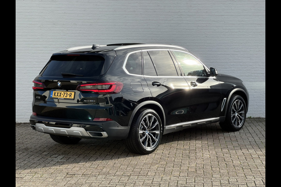 BMW X5 XDrive45e High Executive SOH 99% Pano Adaptive Cruise M-Sport-Velgen 20 Inch Carplay 360 Camera Leder Stoelverw. Elek.Trekh
