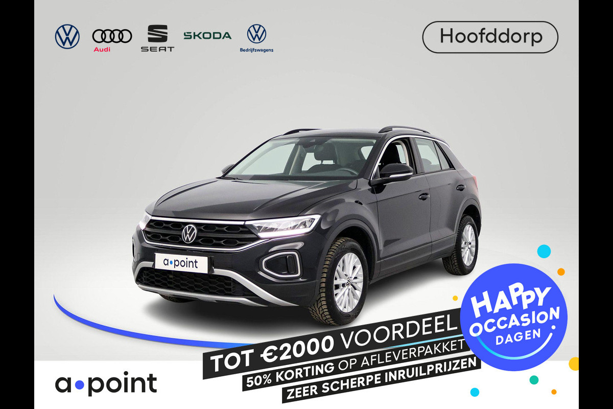 Volkswagen T-Roc 1.0 TSI Life 110 pk | Navigatie | Parkeersensoren (park assist) | Achteruitrijcamera | Adaptieve cruise control | Stoelverwarming | LED koplampen |