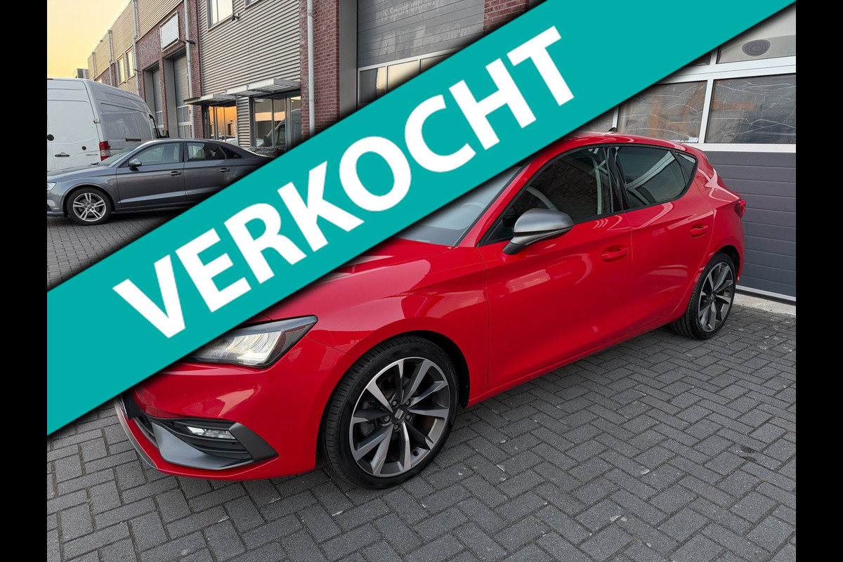Seat Leon 1.5 eTSI FR LED ACC Beats Keyless Camera Stoelvw