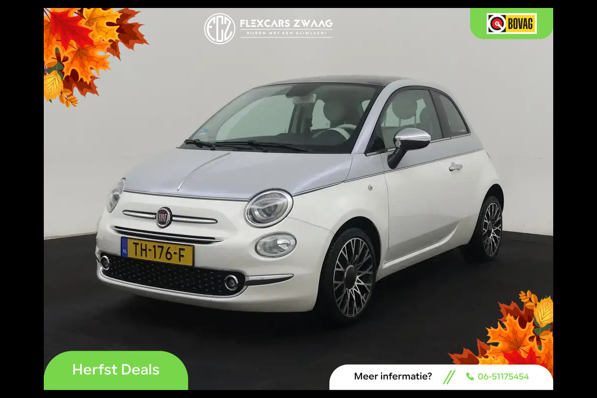 Fiat 500 0.9 TwinAir Turbo Collezione - Panodak - Navi - Airco - Org.NL