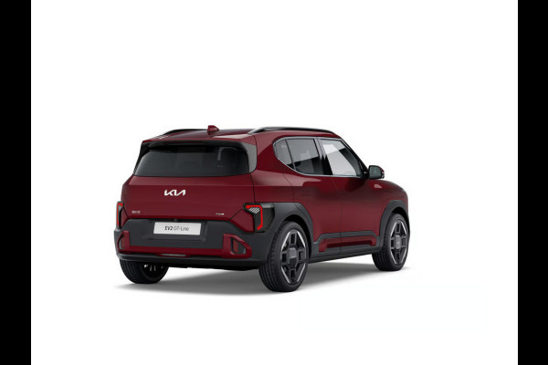 Kia EV2 GT-Line 61 kWh | Actieprijs* | Navi. | Clima. | Adapt. Cruise. | Parkeersensoren | Stoel&Stuur Verwarming | 15L Frunk | Glazen Schuif-/Kanteldak | Harman Kardon | Vegan Lederen Stoelbekleding 'GT-Line' | Dodehoekcamera | Slimme Parkeerassistentie