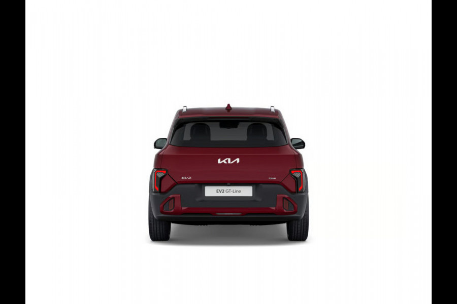 Kia EV2 GT-Line 61 kWh | Actieprijs* | Navi. | Clima. | Adapt. Cruise. | Parkeersensoren | Stoel&Stuur Verwarming | 15L Frunk | Glazen Schuif-/Kanteldak | Harman Kardon | Vegan Lederen Stoelbekleding 'GT-Line' | Dodehoekcamera | Slimme Parkeerassistentie