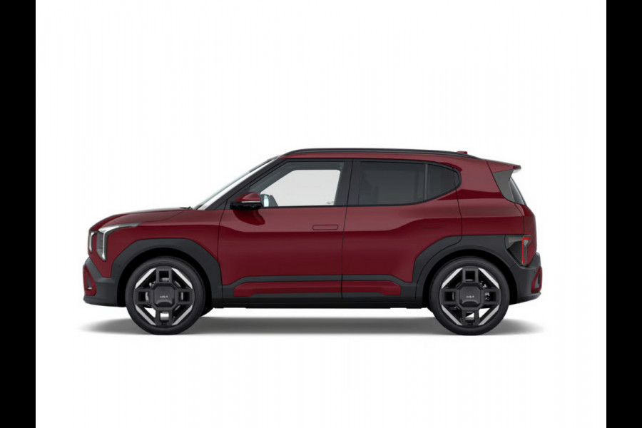 Kia EV2 GT-Line 61 kWh | Actieprijs* | Navi. | Clima. | Adapt. Cruise. | Parkeersensoren | Stoel&Stuur Verwarming | 15L Frunk | Glazen Schuif-/Kanteldak | Harman Kardon | Vegan Lederen Stoelbekleding 'GT-Line' | Dodehoekcamera | Slimme Parkeerassistentie