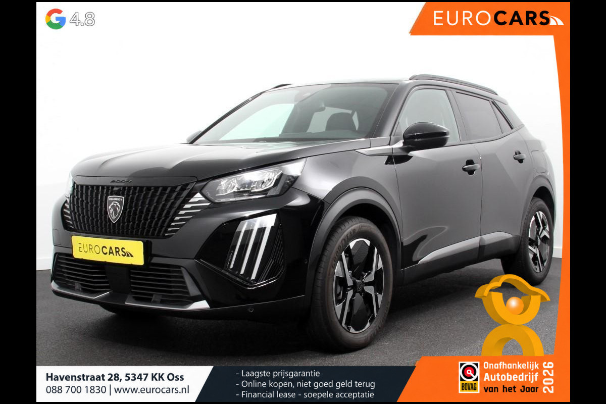 Peugeot 2008 1.2 PureTech 130pk Automaat Allure Navigatie Apple Carplay/Android Auto 360 camera Parkeersensoren Blind Spot Assist Adaptive Cruise Control Stoelverwarming Getinte ramen Climate Control