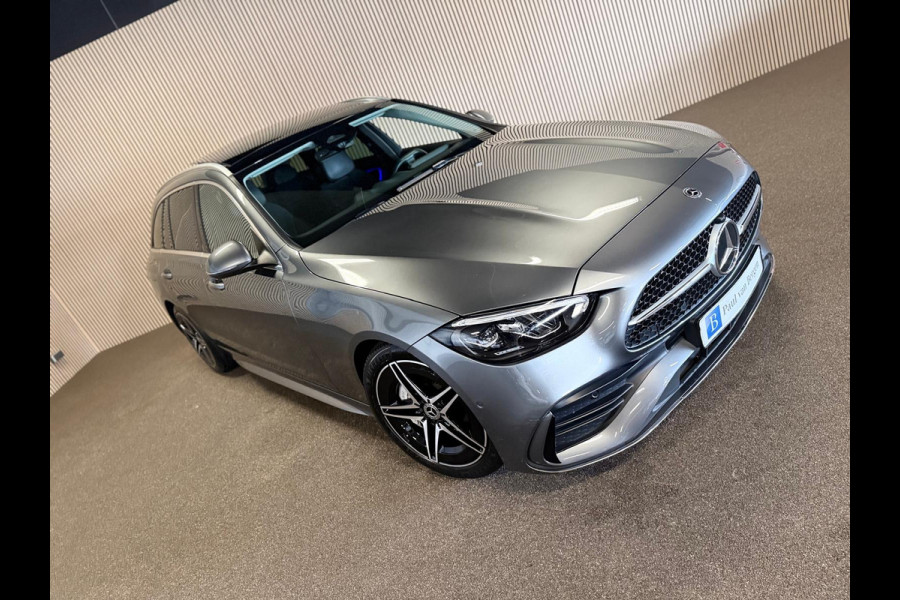 Mercedes-Benz C-Klasse Estate 220D AMG STYLING-PANORAMA-CAMERA-TREKHAAK-DODEHOEK-COMPLEET
