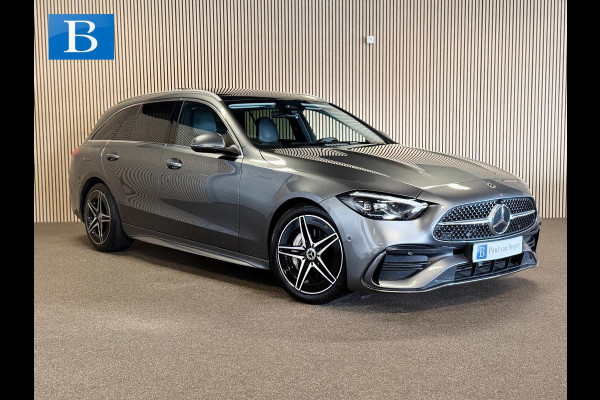 Mercedes-Benz C-Klasse Estate 220D AMG STYLING-PANORAMA-CAMERA-TREKHAAK-DODEHOEK-COMPLEET