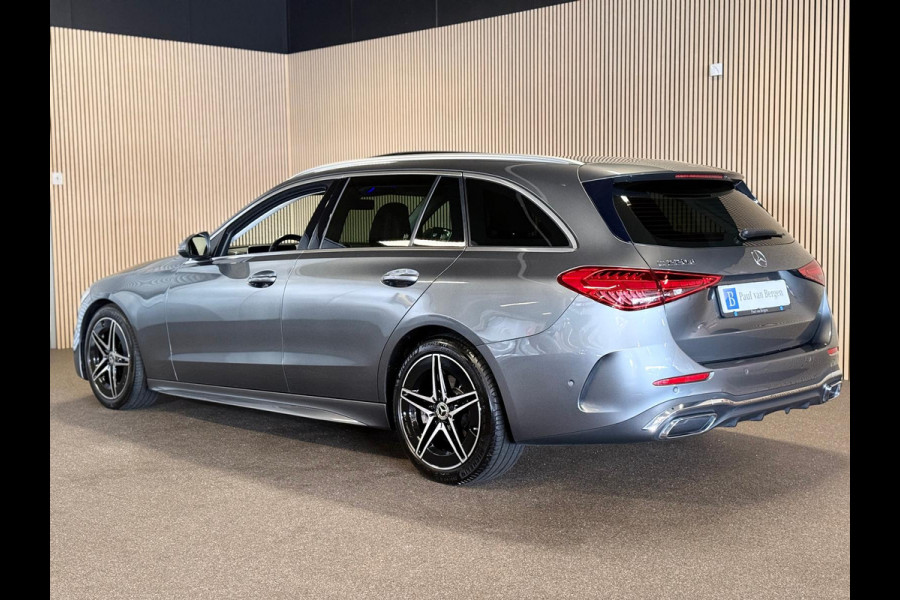 Mercedes-Benz C-Klasse Estate 220D AMG STYLING-PANORAMA-CAMERA-TREKHAAK-DODEHOEK-COMPLEET