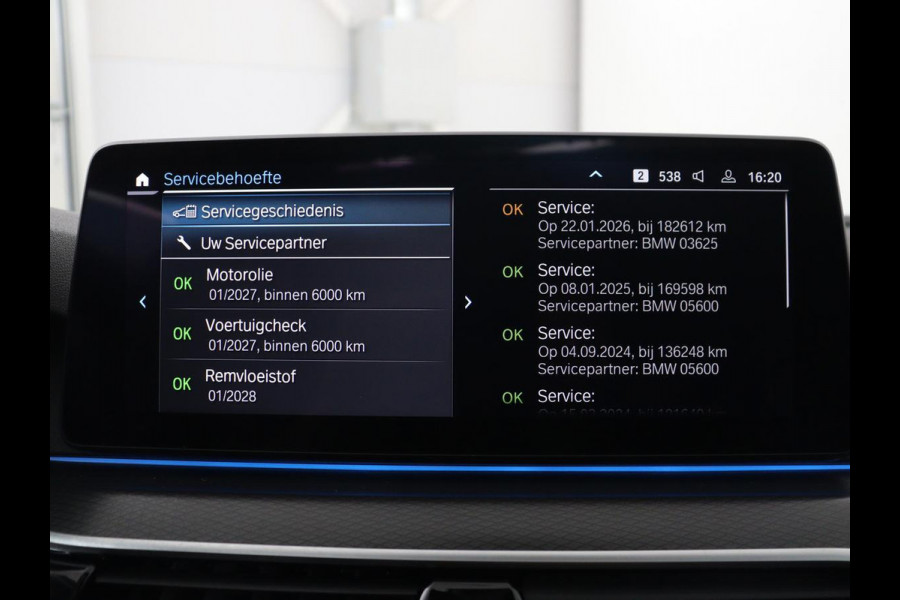 BMW 5 Serie Touring 530e M Sport Plus | SOH 90% | Panoramadak | Harman/Kardon | Leder | Stoel & stuurverwarming | Achterbank verwarming | Adaptive cruise | Camera | Carplay | Trekhaak |