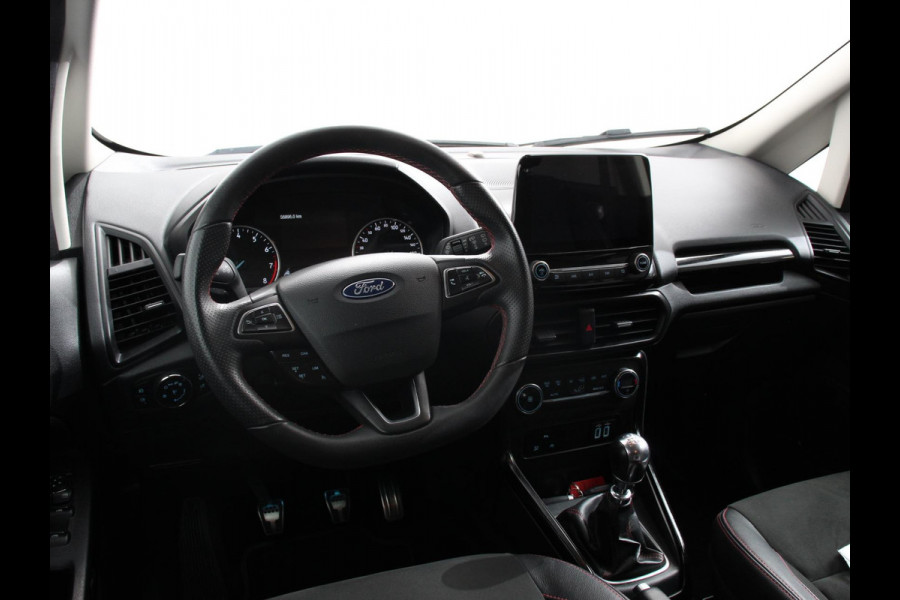 Ford EcoSport 1.0 EcoBoost ST-Line Black Climate control Navigatie Parkeersensoren Camera Sfeerverlichting Lichtmetalen velgen