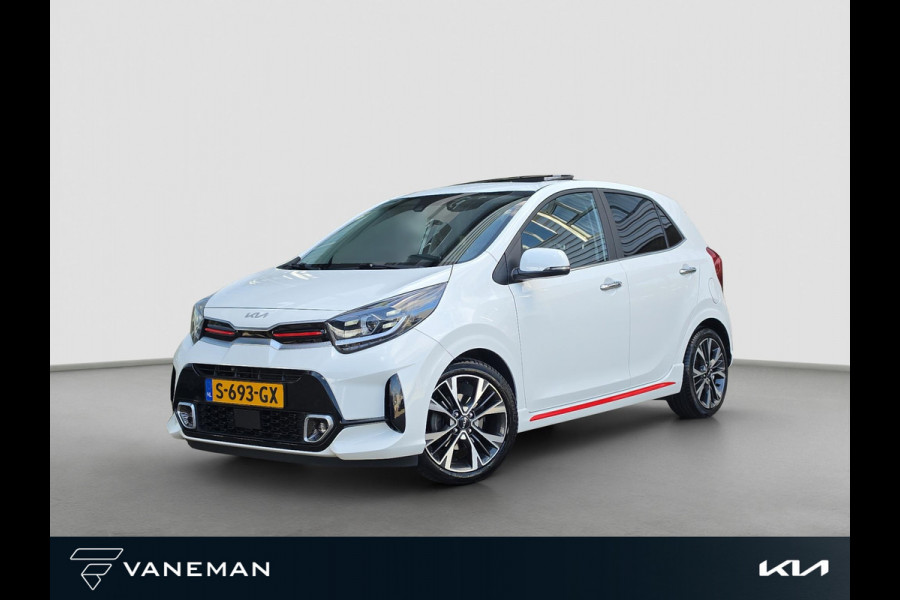 Kia Picanto 1.0 T-GDi GT-Line 5p | Open Dak | Trekhaak | Stoelverwarming | Climate | Cruise | 100 PK |