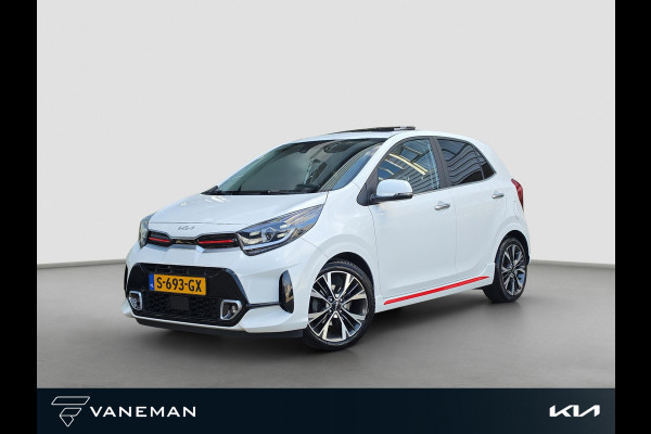 Kia Picanto 1.0 T-GDi GT-Line 5p | Open Dak | Trekhaak | Stoelverwarming | Climate | Cruise | 100 PK |