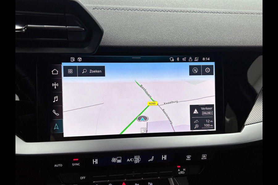 Audi A3 Limousine 30 TFSI S edition Navigatie Apple Carplay/Android Auto Parkeersensoren Adaptive Cruise Control Virtual Cockpit Climate Control Getinte ramen Lichtmetalen velgen