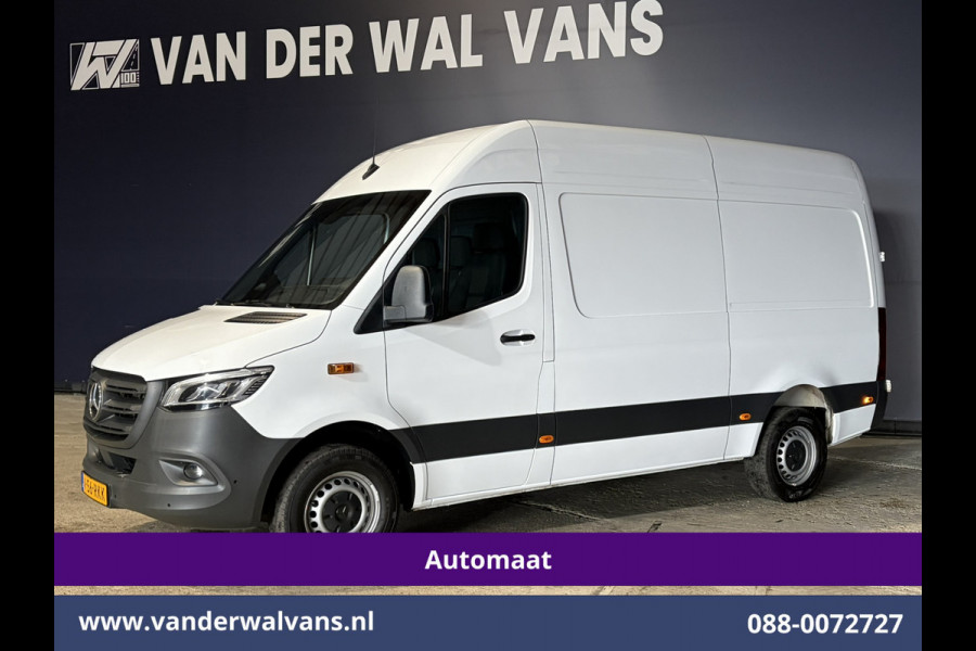 Mercedes-Benz Sprinter 317 CDI 170pk 9G-Tronic Automaat L2H2 Euro6 Airco | Camera | Navigatie | LED | Cruisecontrol | Stoelverwarming Chauffeursstoel, Parkeersensoren, Bijrijdersbank
