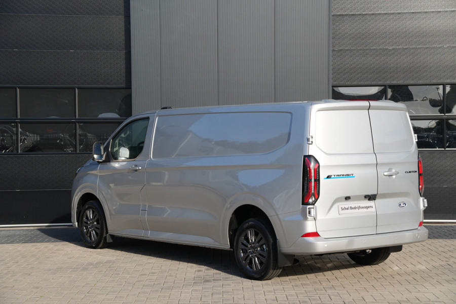 Ford E-Transit Custom 340 L2H1 Limited 71 kWh 218pk - ACC - 360 camera - Navigatie - Stoelverwarming - AGR bestuurdersstoel - Blind Spot - Rijklaar