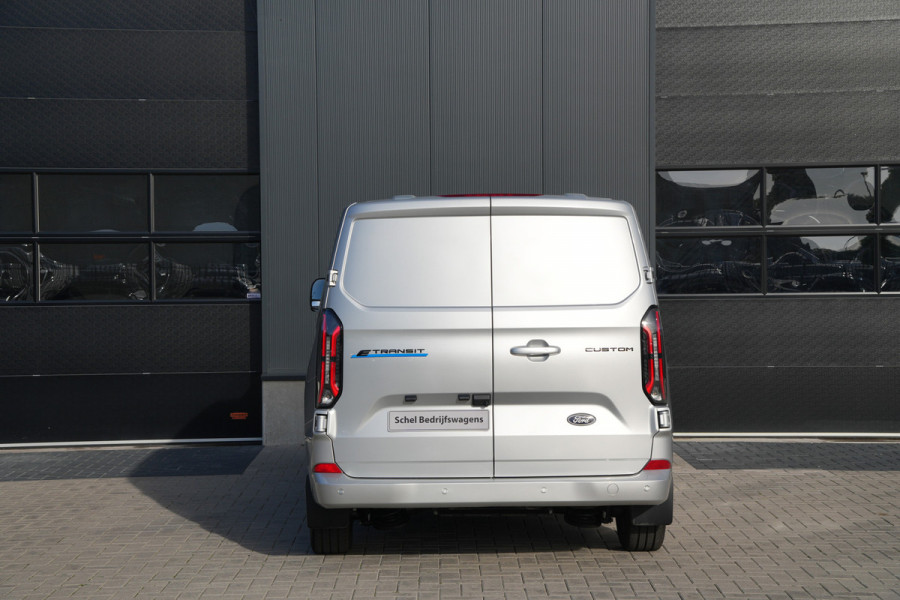 Ford E-Transit Custom 340 L2H1 Limited 71 kWh 218pk - ACC - 360 camera - Navigatie - Stoelverwarming - AGR bestuurdersstoel - Blind Spot - Rijklaar