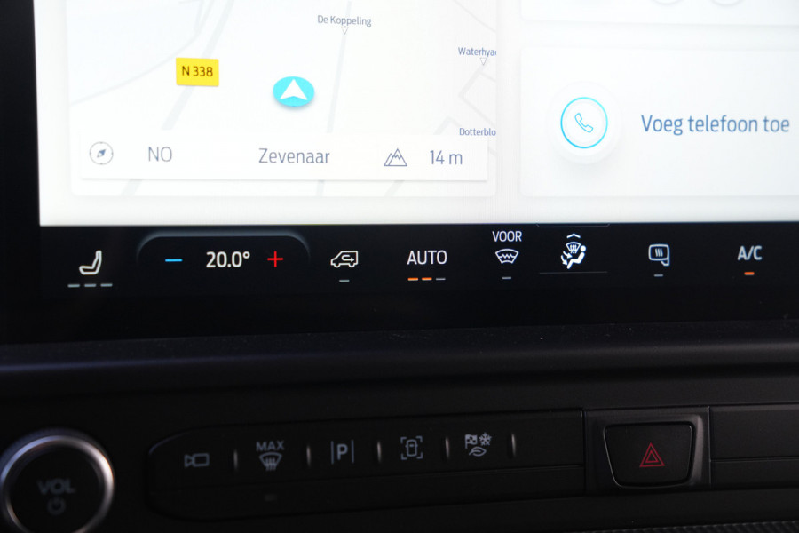 Ford E-Transit Custom 340 L2H1 Limited 71 kWh 218pk - ACC - 360 camera - Navigatie - Stoelverwarming - AGR bestuurdersstoel - Blind Spot - Rijklaar