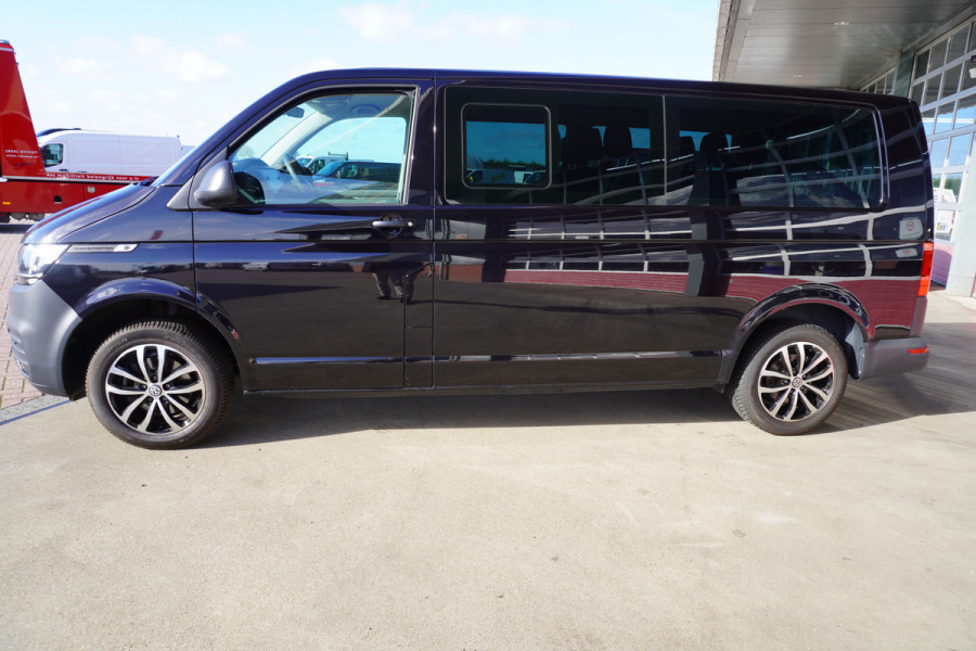 Volkswagen Transporter Kombi 2.0 TDI 150PK L2H1 9 Persoons nr. V120 | Airco | Cruise | Navi | trekhaak